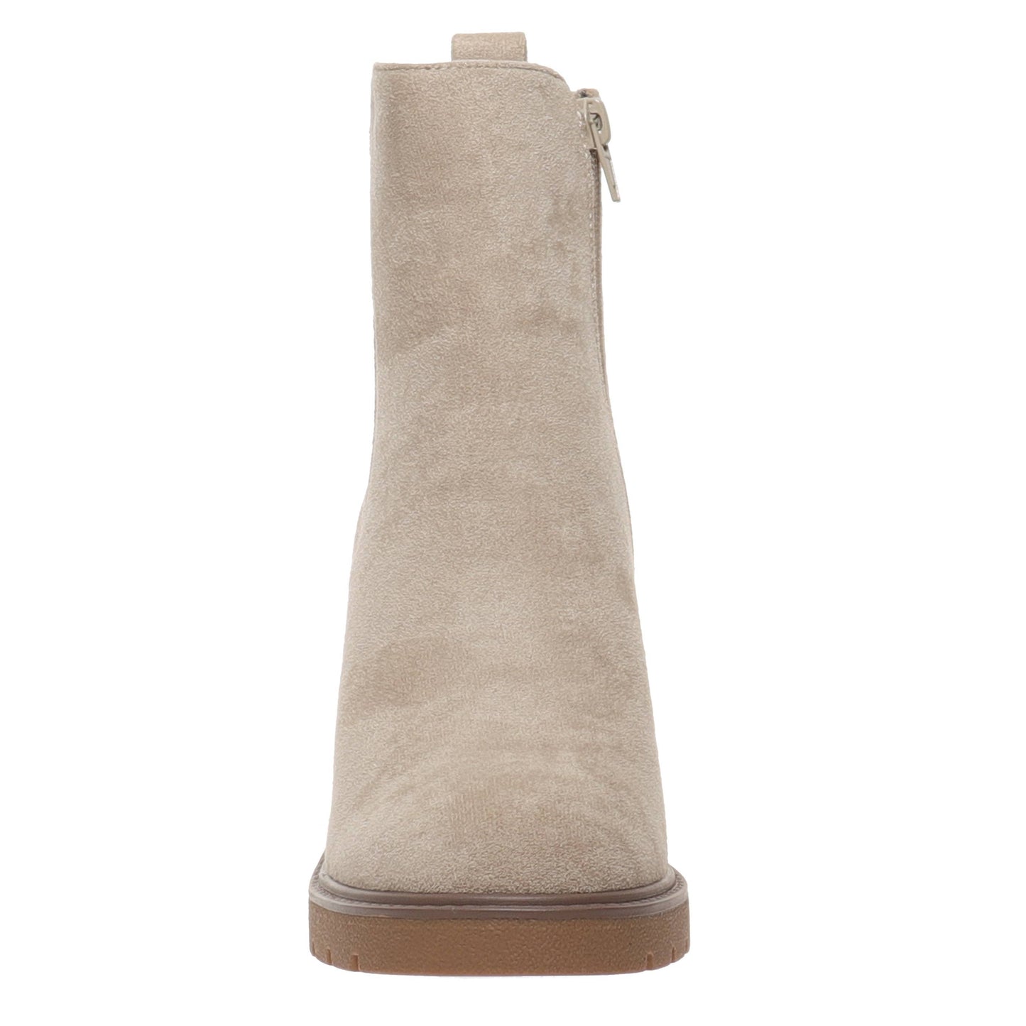 Sand Chunky Bootie