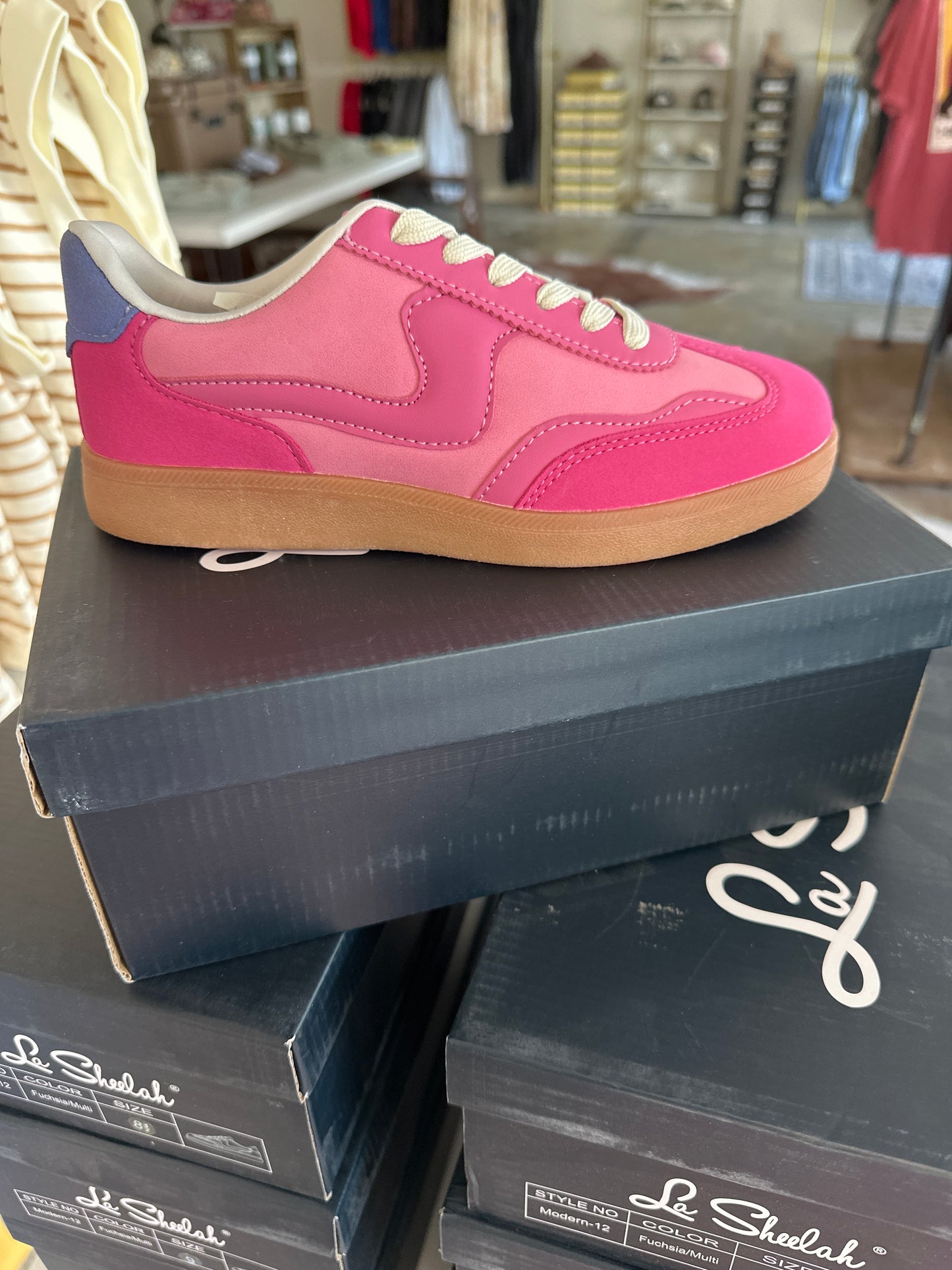 Pink Sneakers