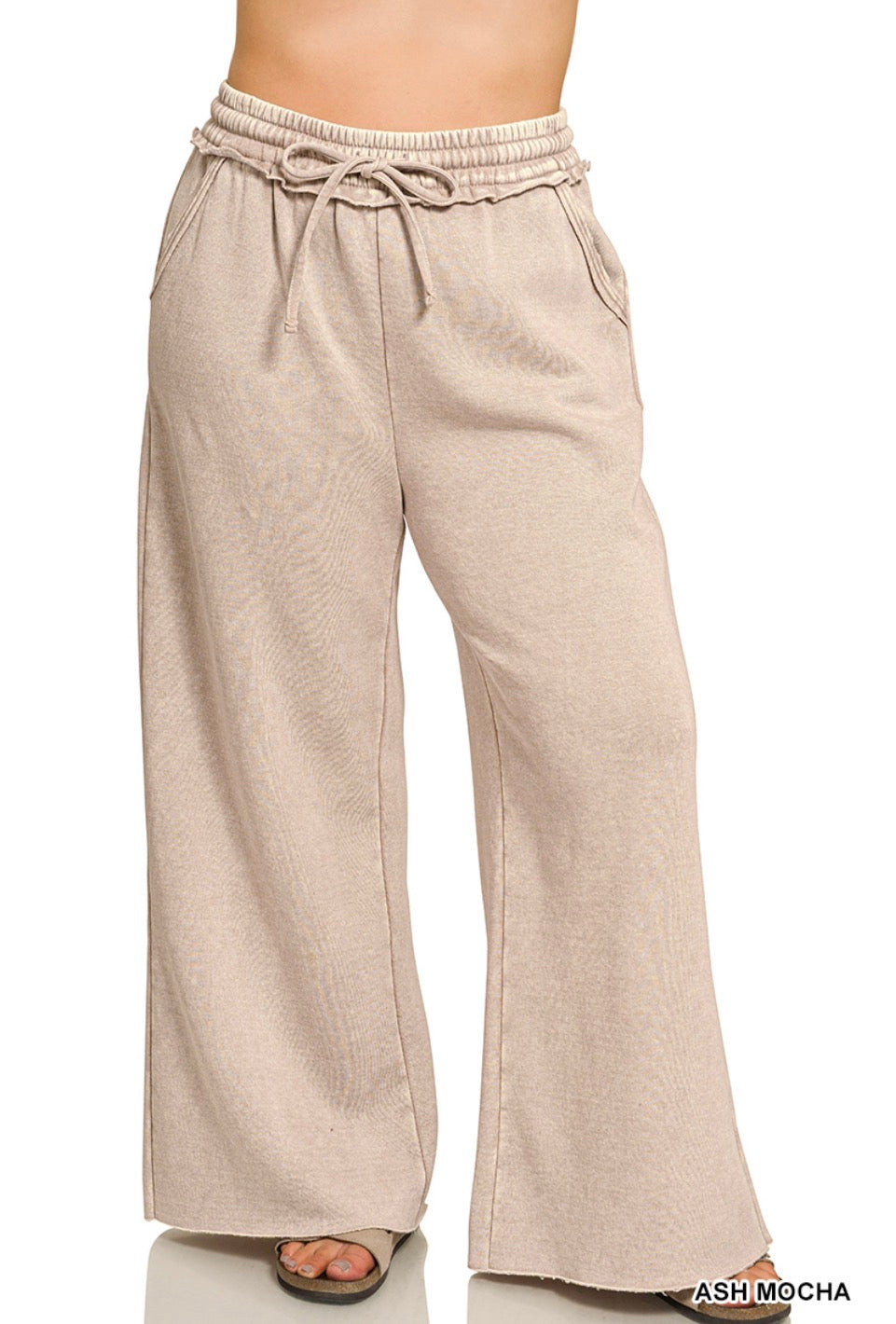 Plus Ash Mocha Sweatpants