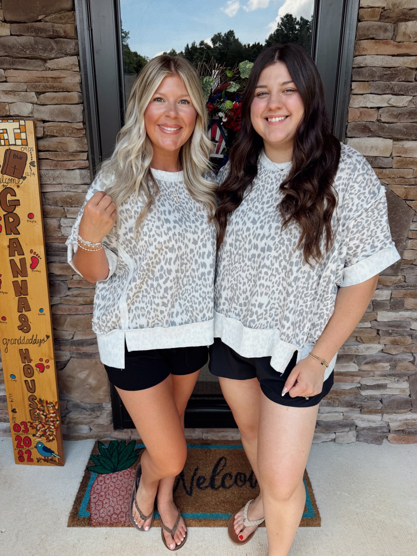 Leopard Top