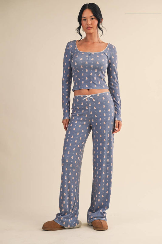 Teddy Bear PJ Set