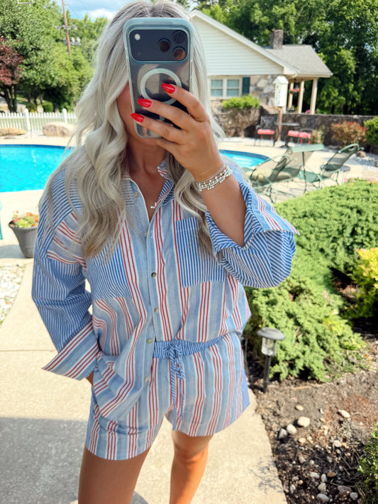 Americana Woven Set