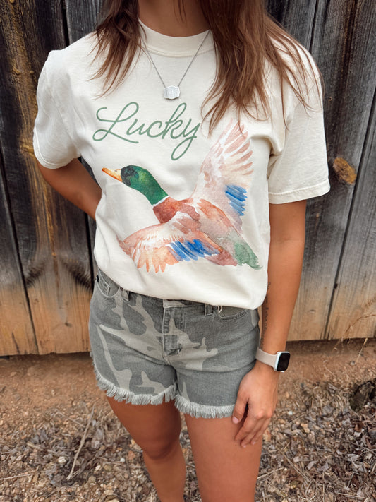 Lucky Duck Graphic Tee