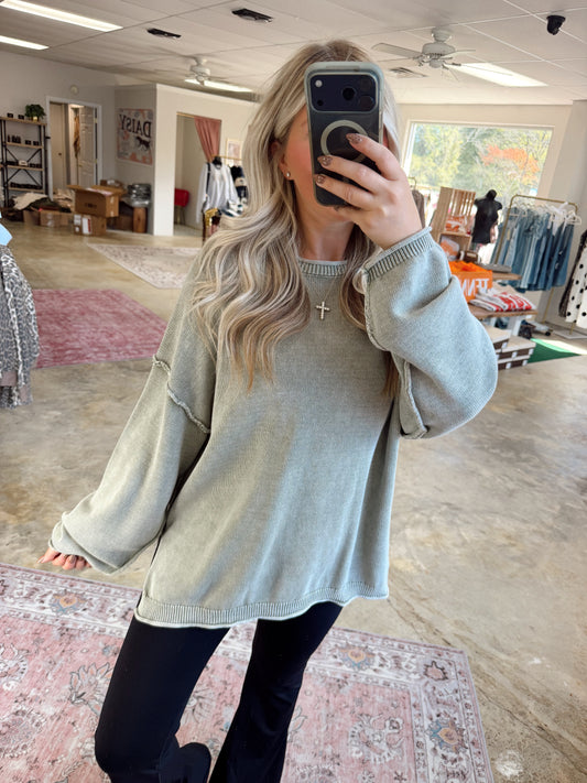 Olive Sweater