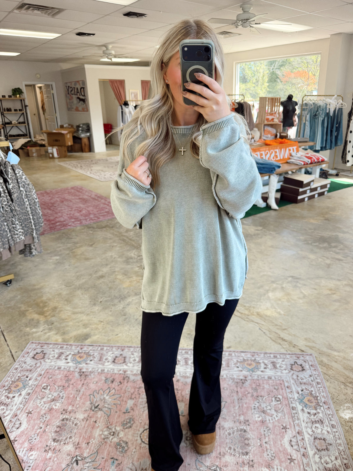 Olive Sweater