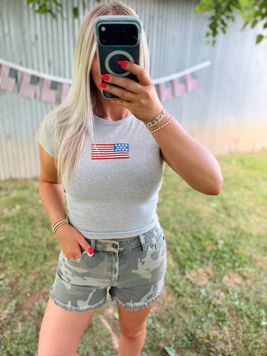 FLAG BABY TEE