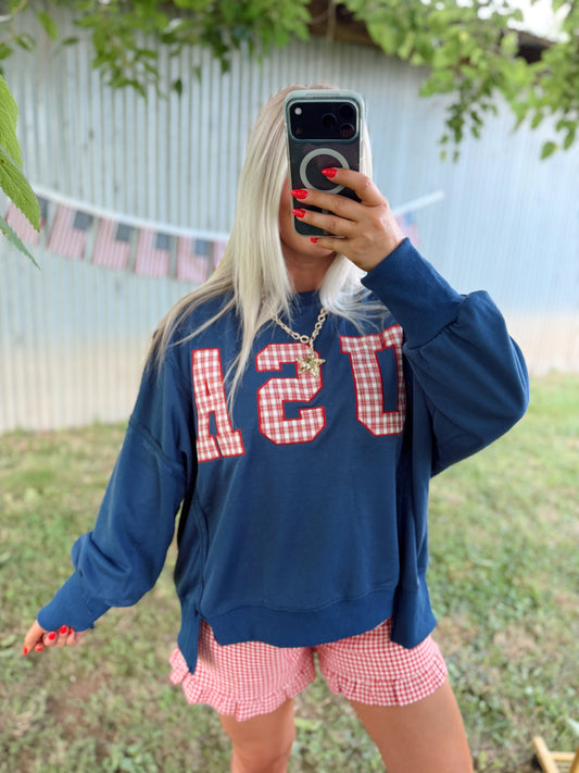 USA PATCH PULLOVER