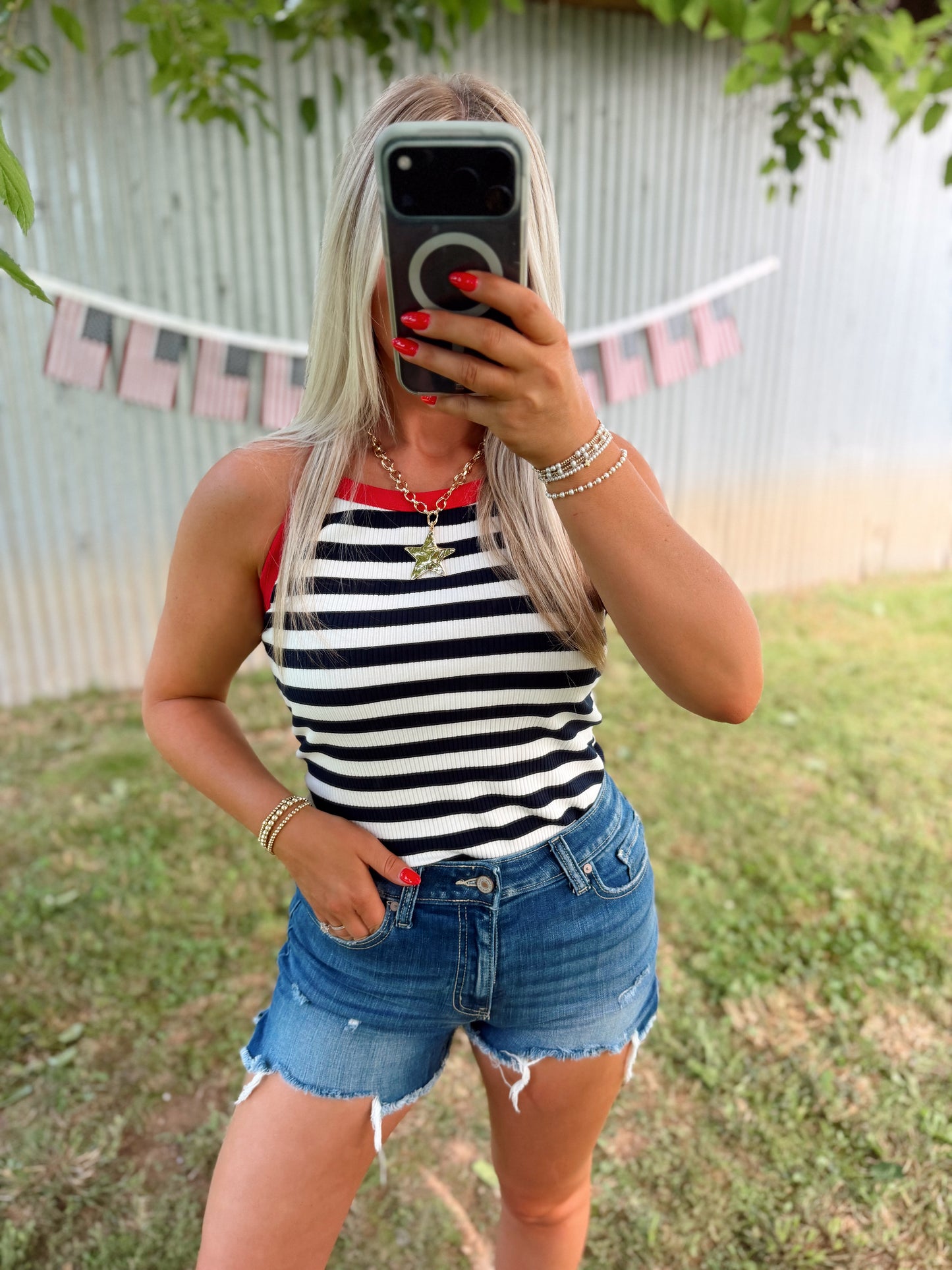 Americana Striped Tank