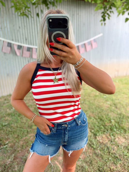 Americana Striped Tank