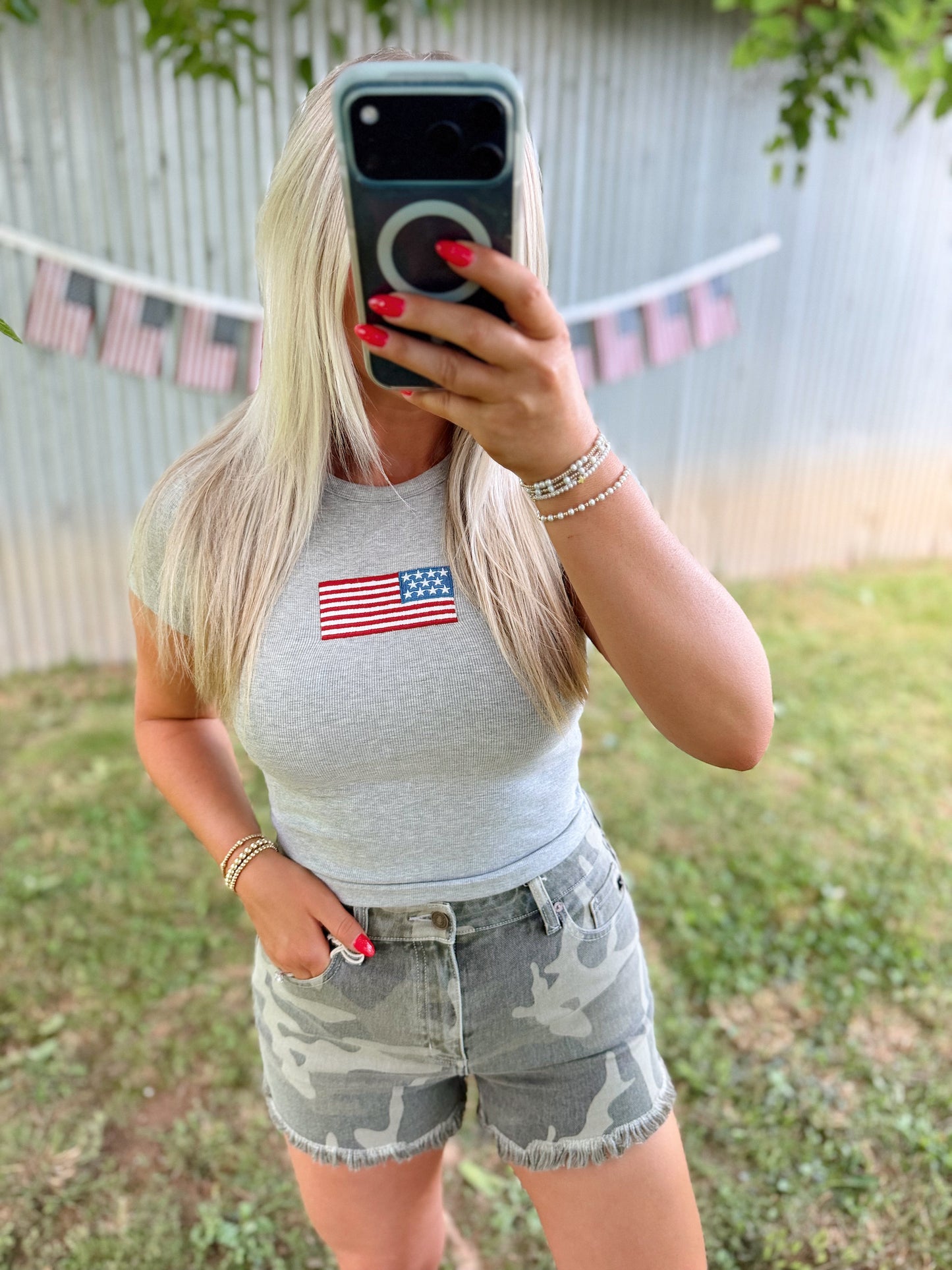 FLAG BABY TEE