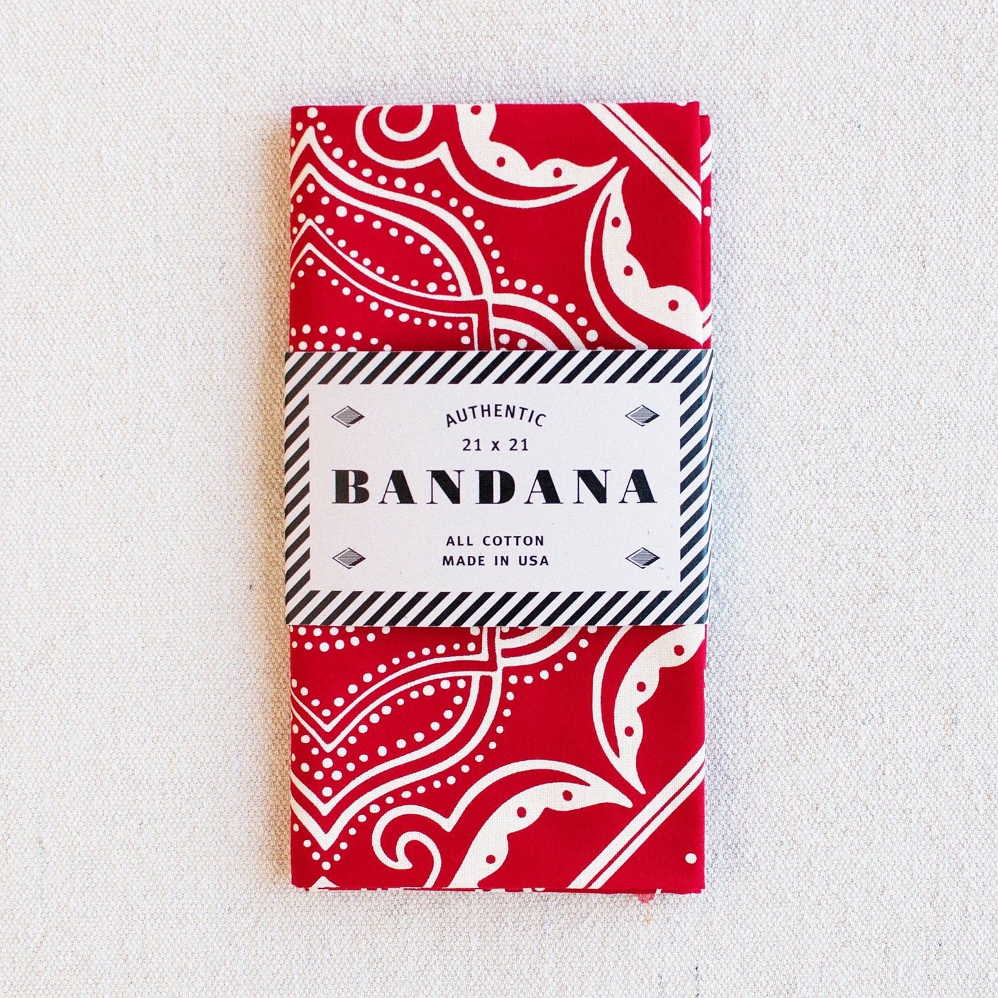 Western Bandana- Red