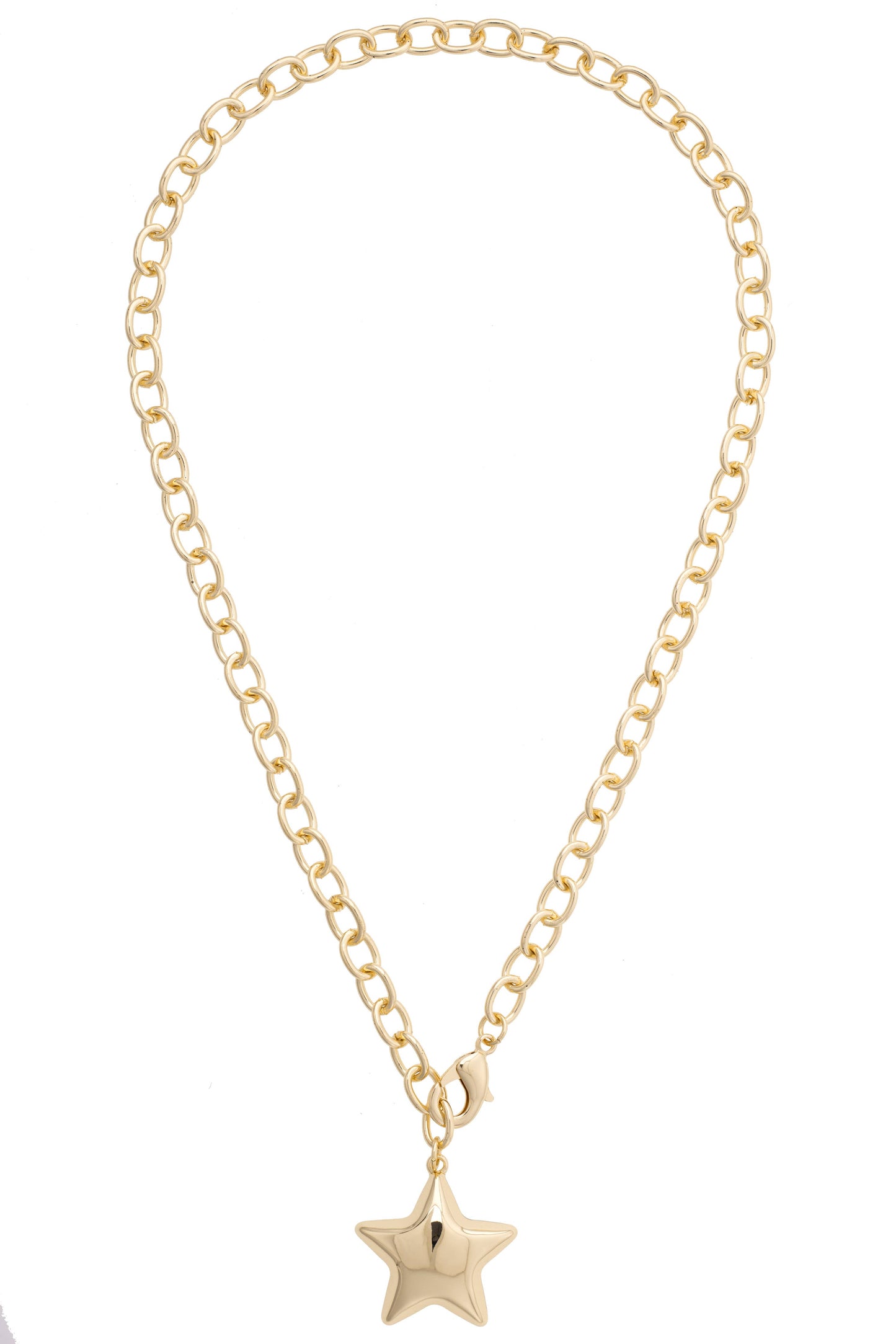 Puffy Star Convertible Necklace