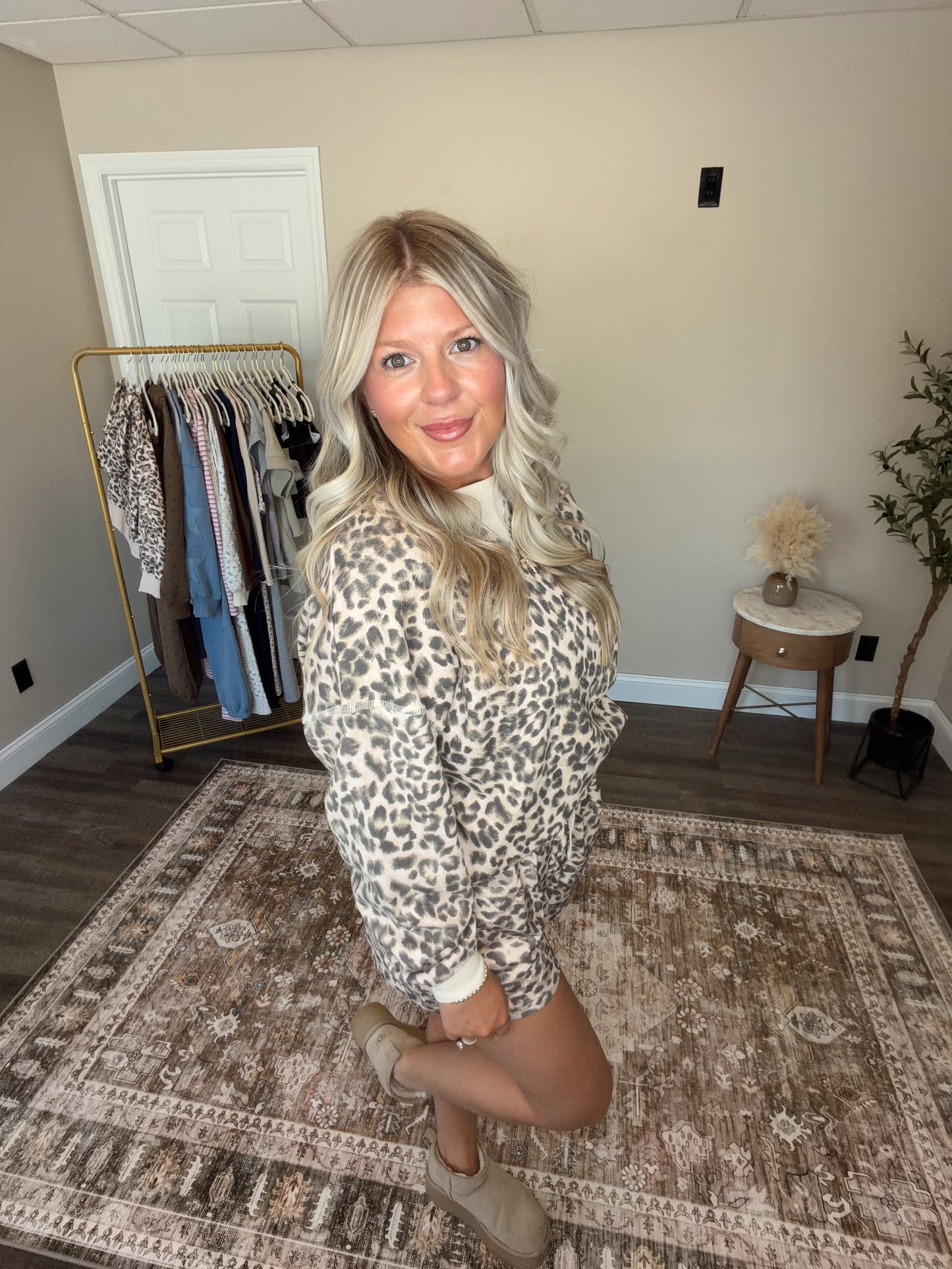 LEOPARD PULLOVER