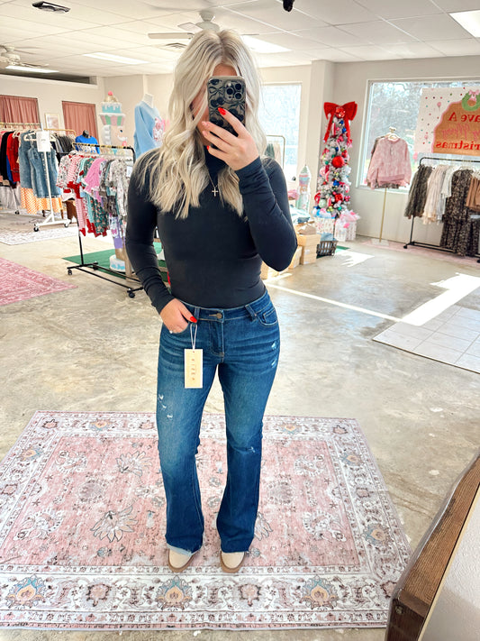 Seamless Mock Bodysuit