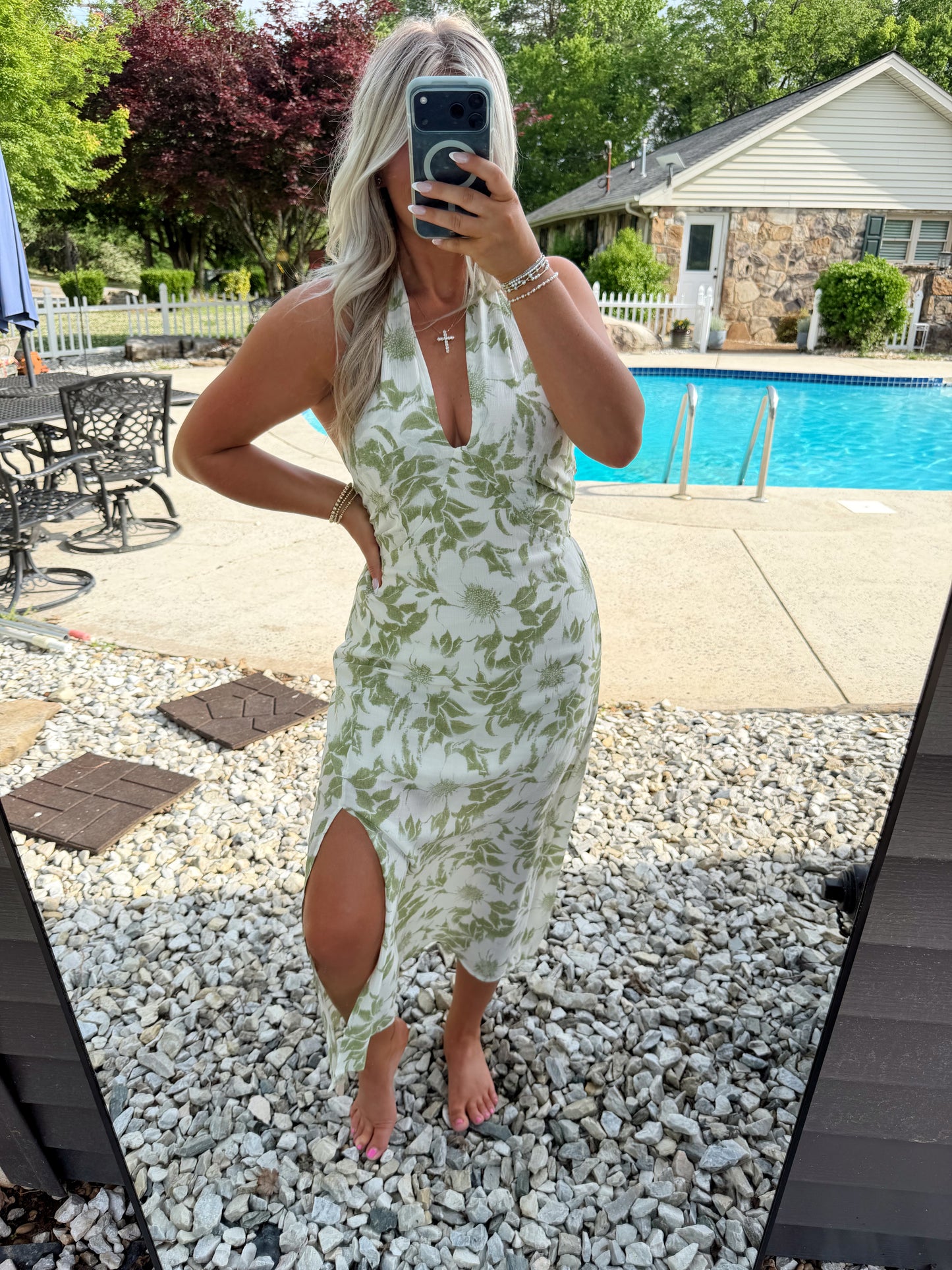 Pop of Paradise Dress