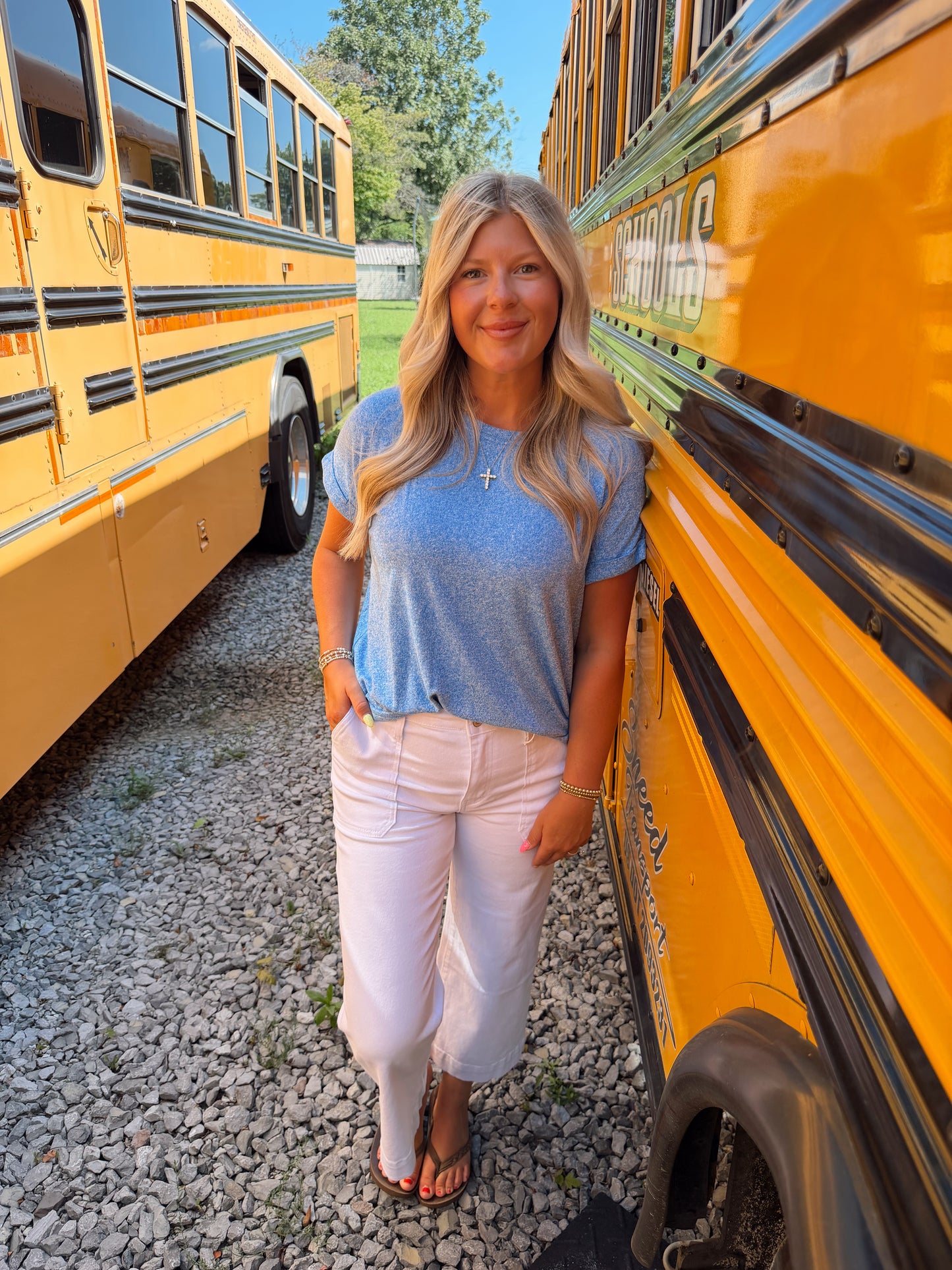 Ocean Blue Top