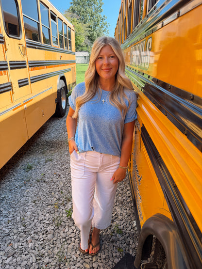 Ocean Blue Top