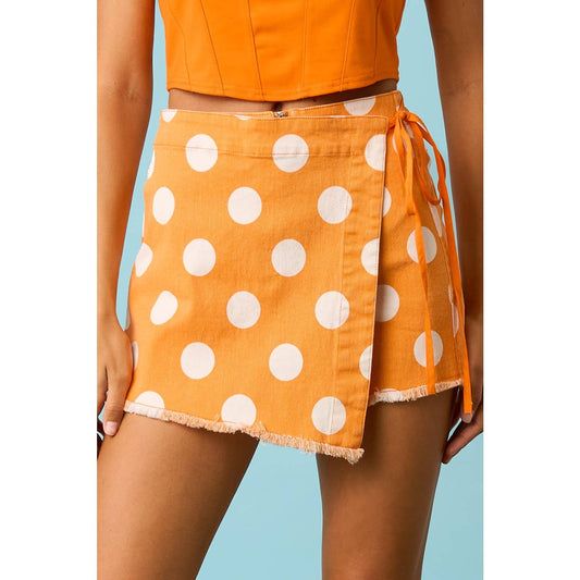 GAME DAY POLKA DOT MINI SKORT