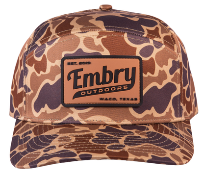 Duck Camo 6 Panel "Retro" Trucker