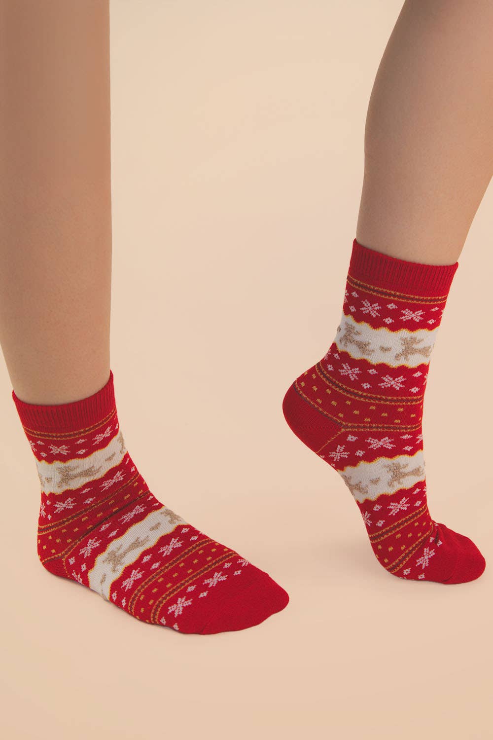 Christmas Graphic Crew Socks