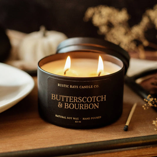 Butterscotch & Bourbon Soy Candle