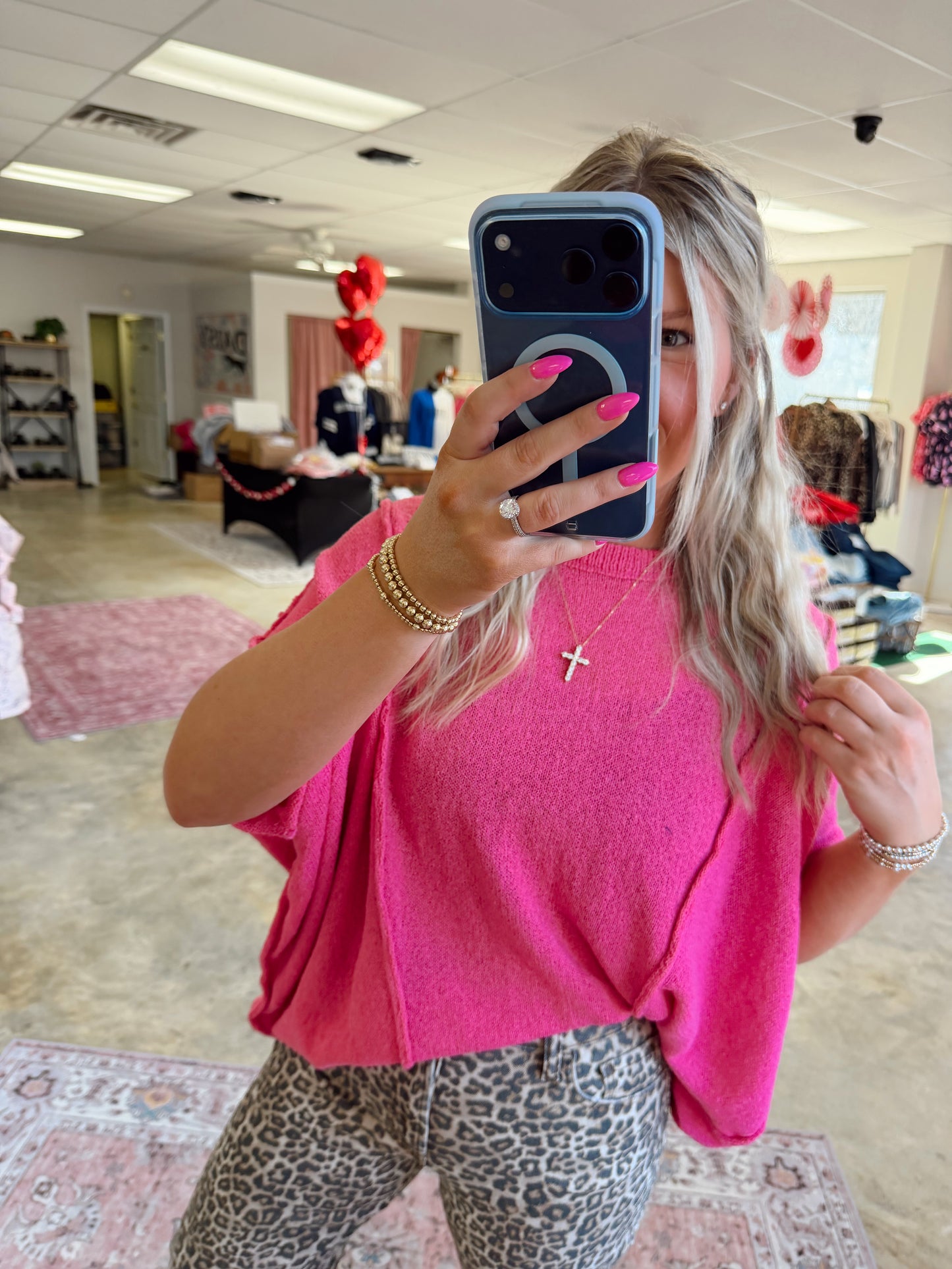 Pink Sugar Sweater