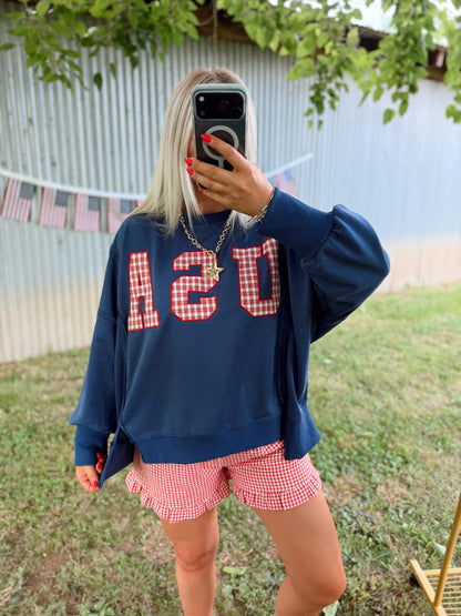 USA PATCH PULLOVER