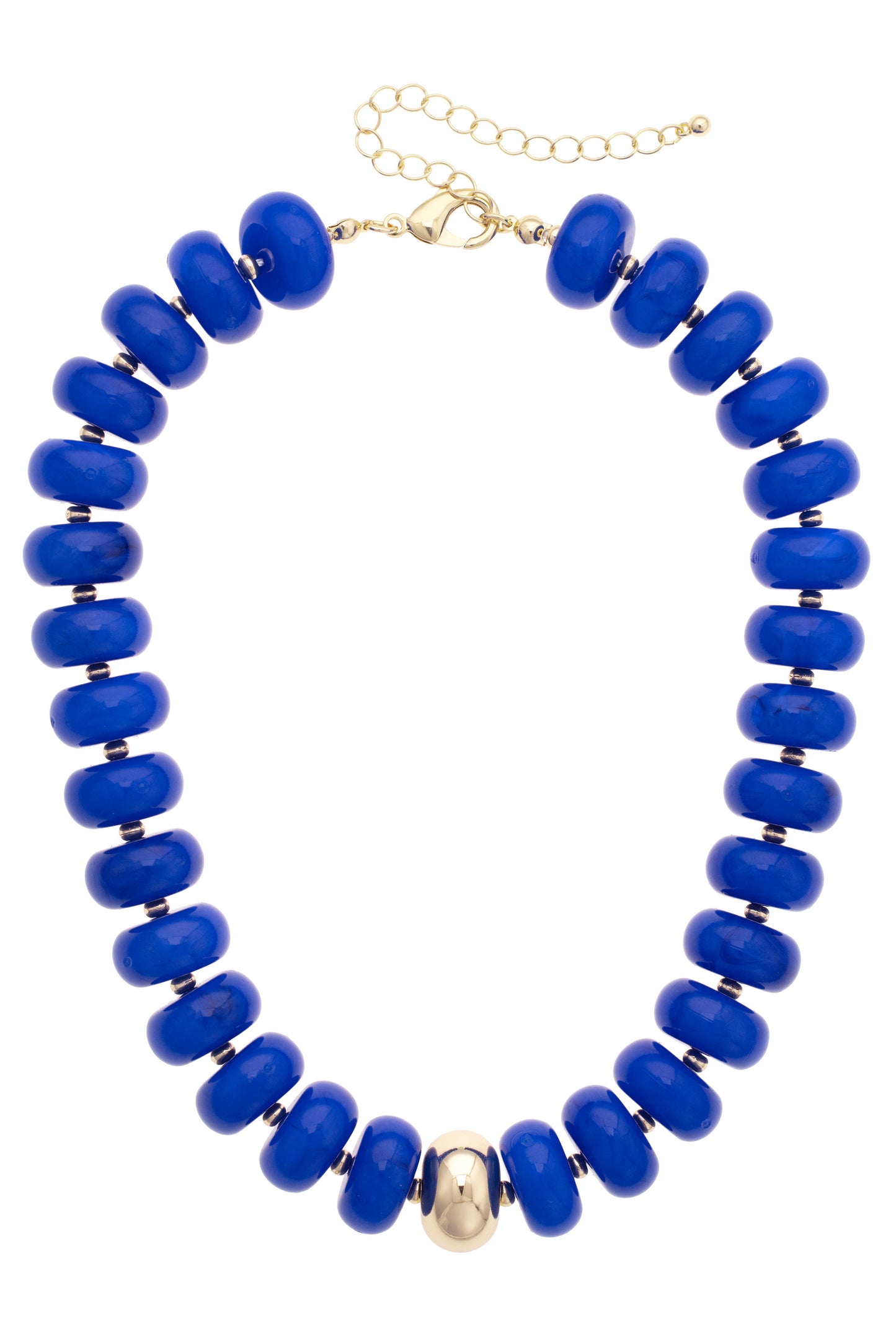 Beaded Resin Necklace