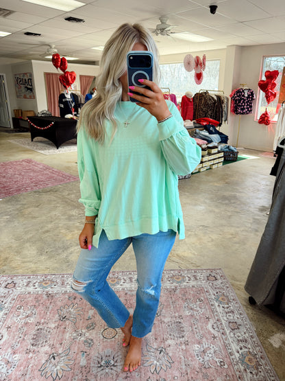 Pastel Spring Pullover Top