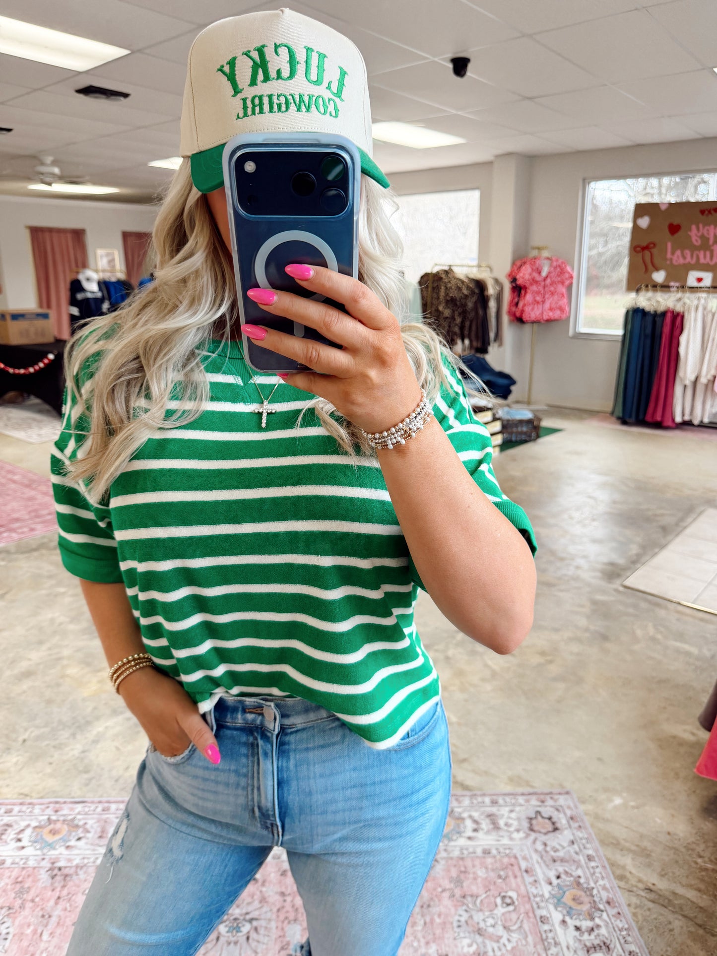 Lucky Stripes Top