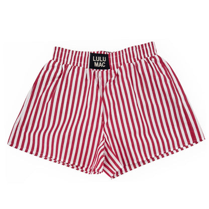 RED STRIPED BOXER SHORT