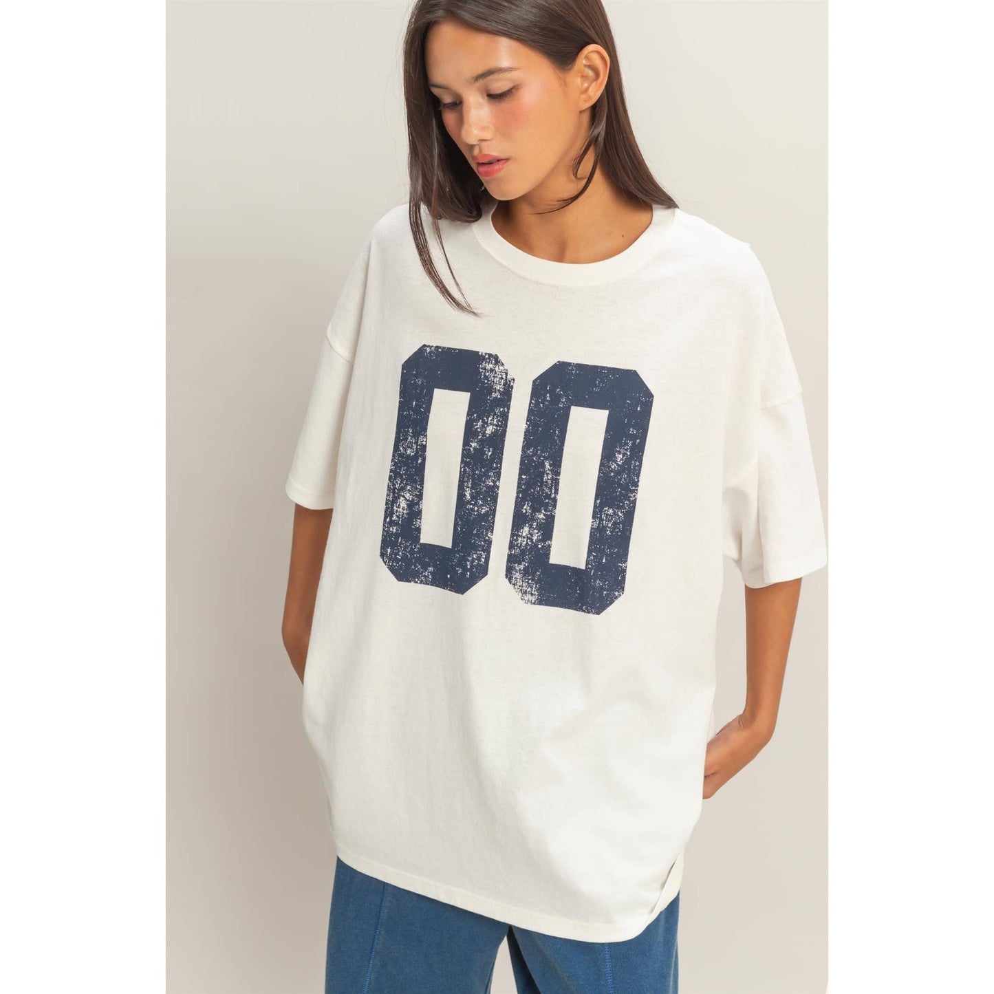 Oversized Varsity Tee
