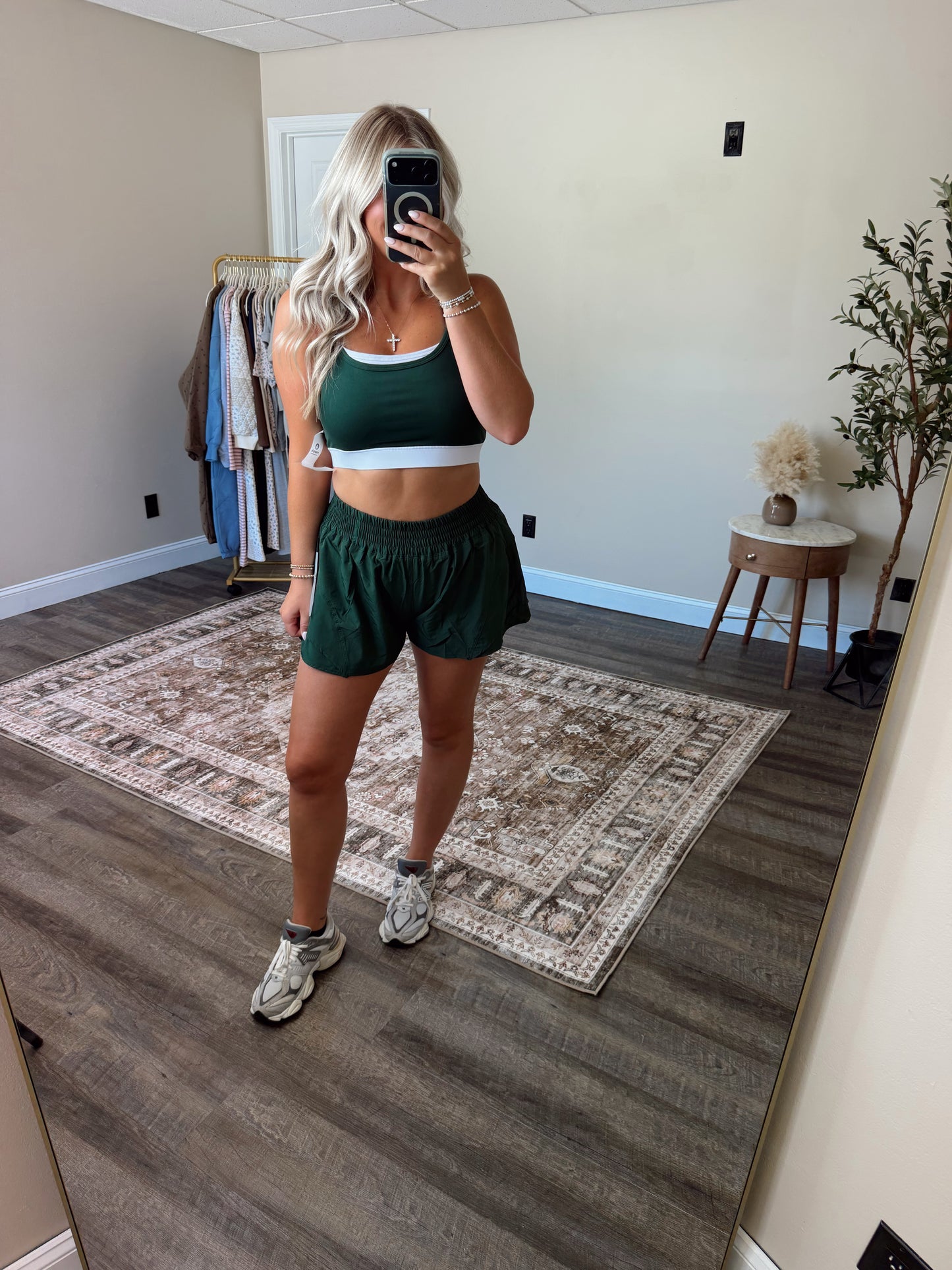 Venice Contrast Double Strap Sports Bra