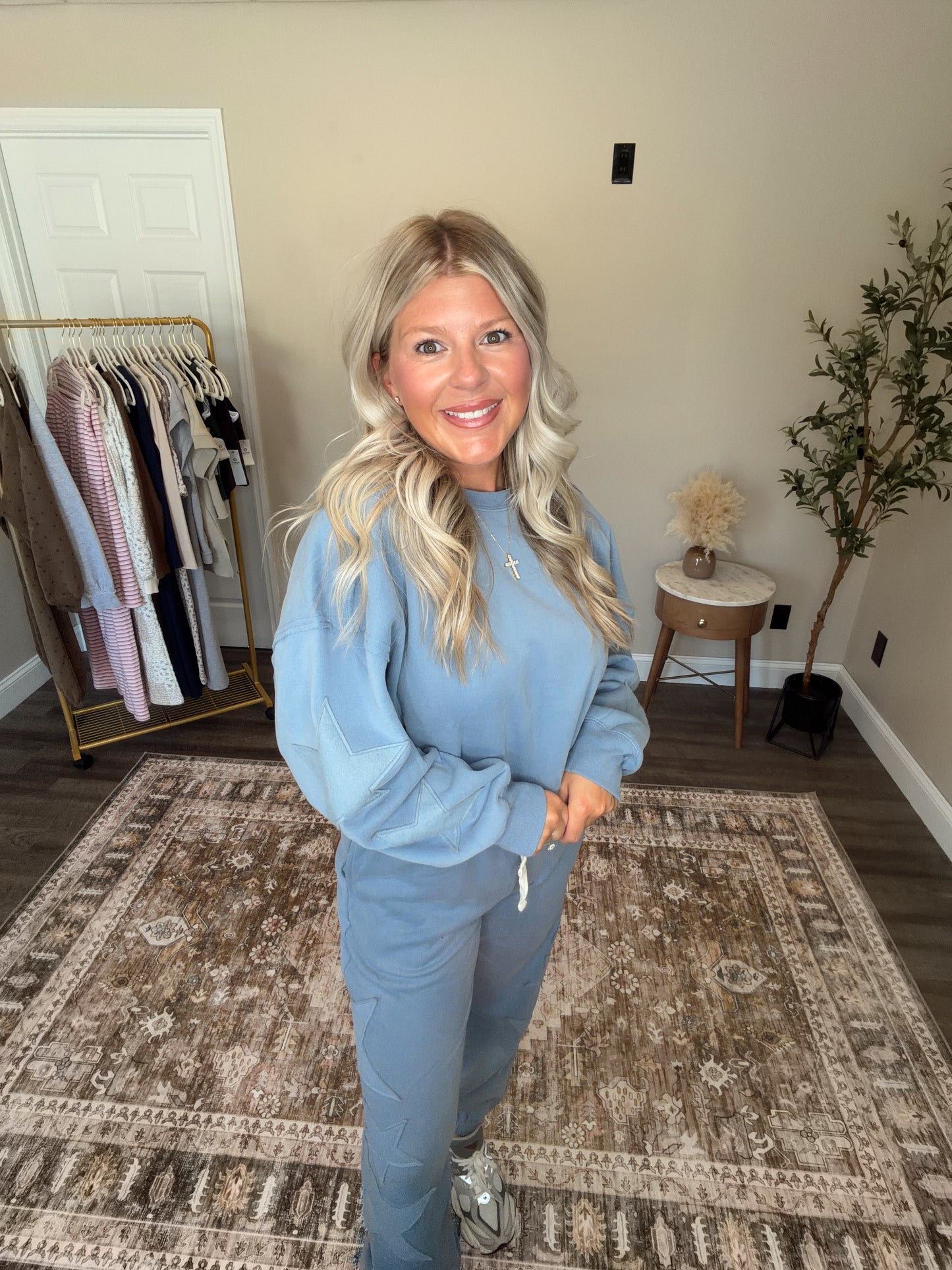 Star Patch Jogger Pants