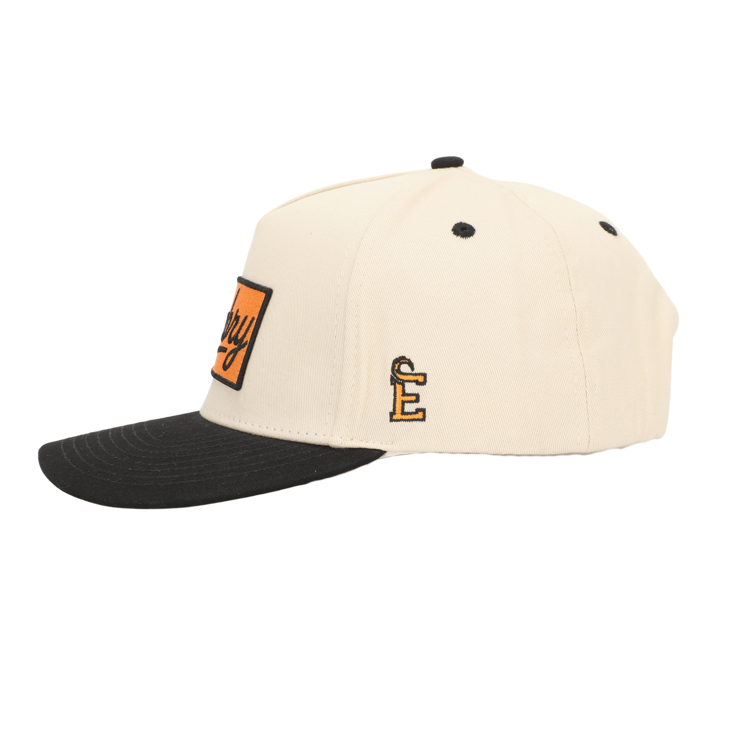 Cream/Black Embry Hat