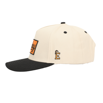 Cream/Black Embry Hat