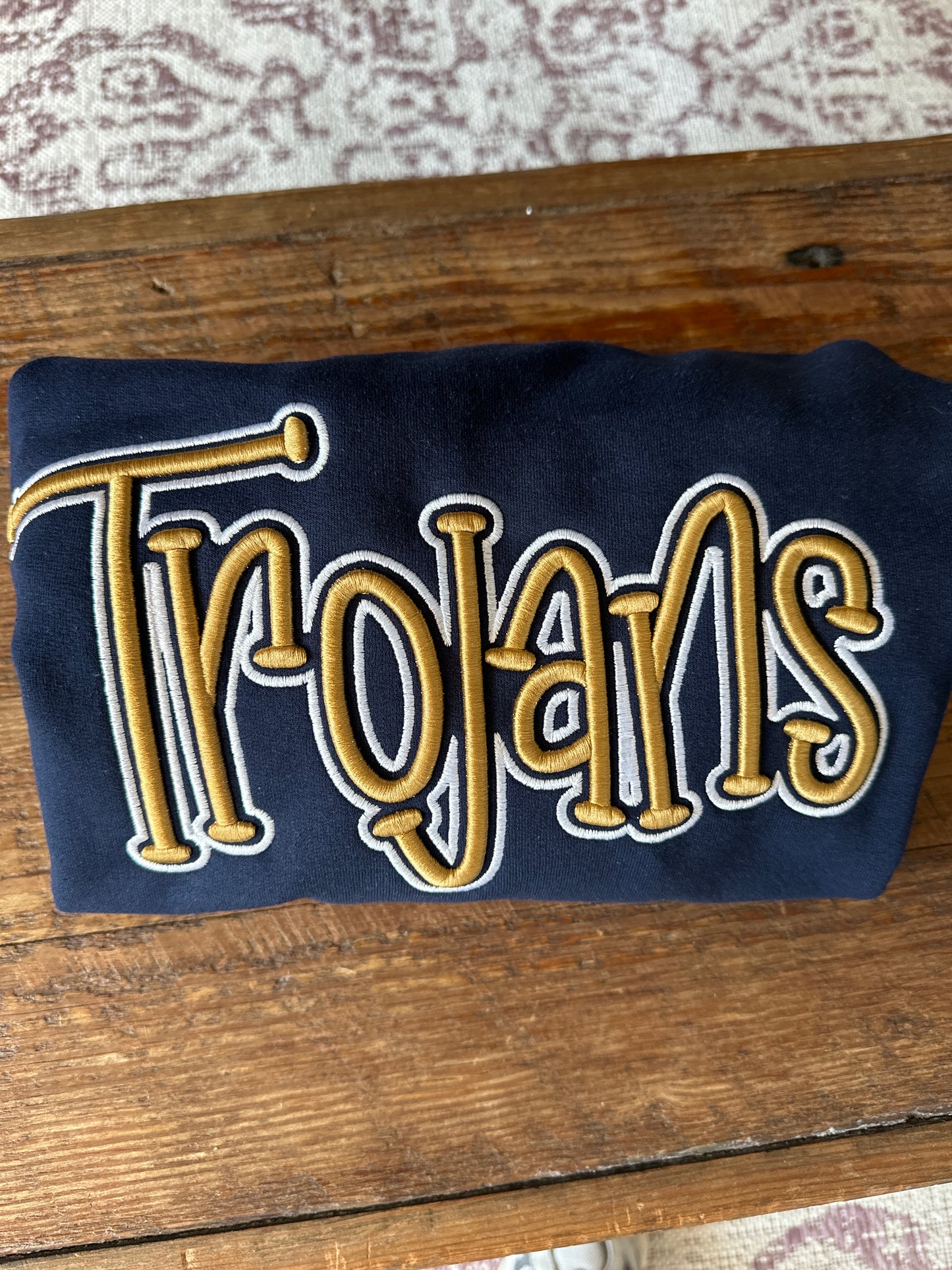 Trojans Gameday 3D Embroidered Sweatshirts