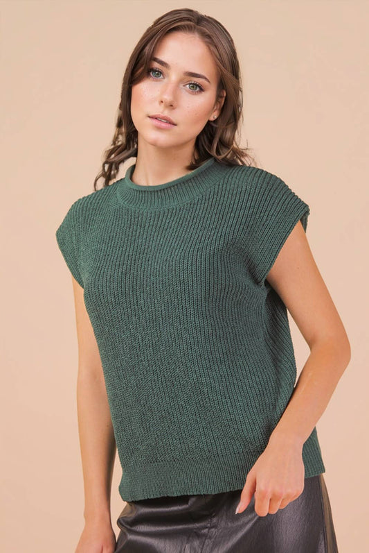 Forest Sweater Vest Top