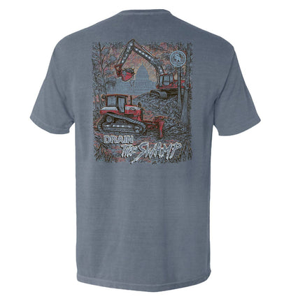 Drain the Swamp Pocket Tee