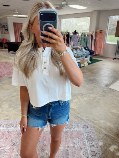 Ryder Rigid Denim Shorts