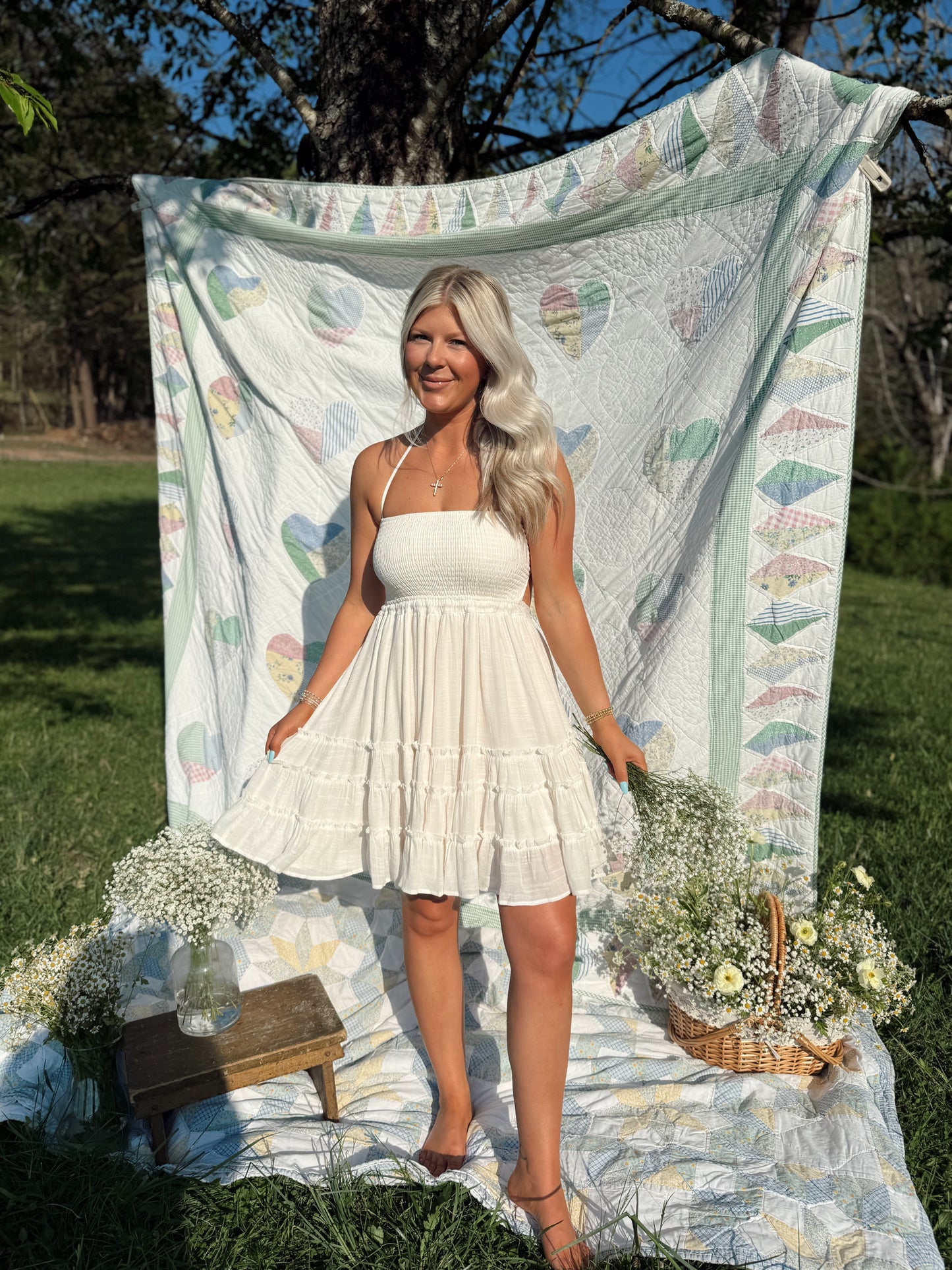 Golden Hour Mini Dress