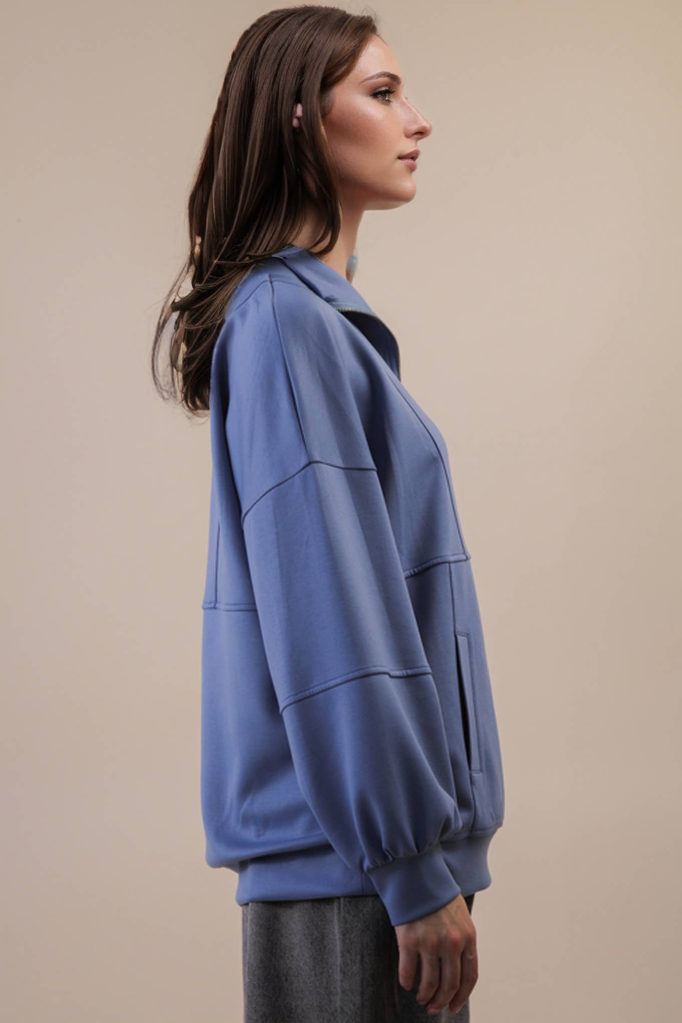 Cool + Casual Half Zip Up