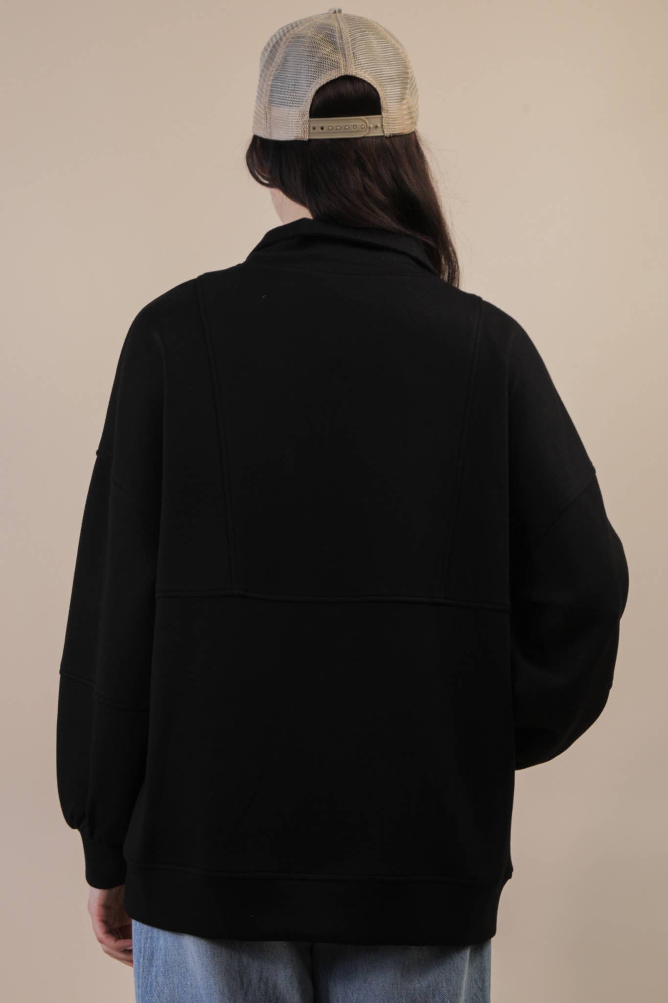 Cool + Casual Half Zip Up