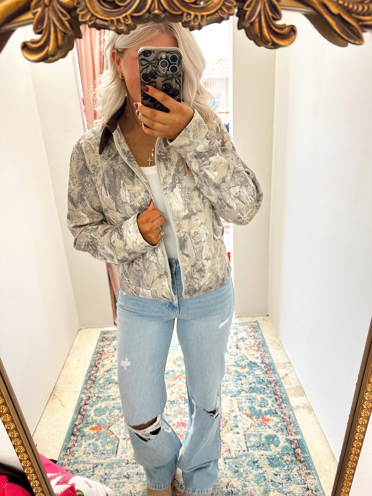 CAMO BARN JACKET