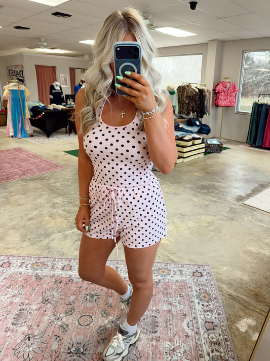 Polka Dot Halter Top