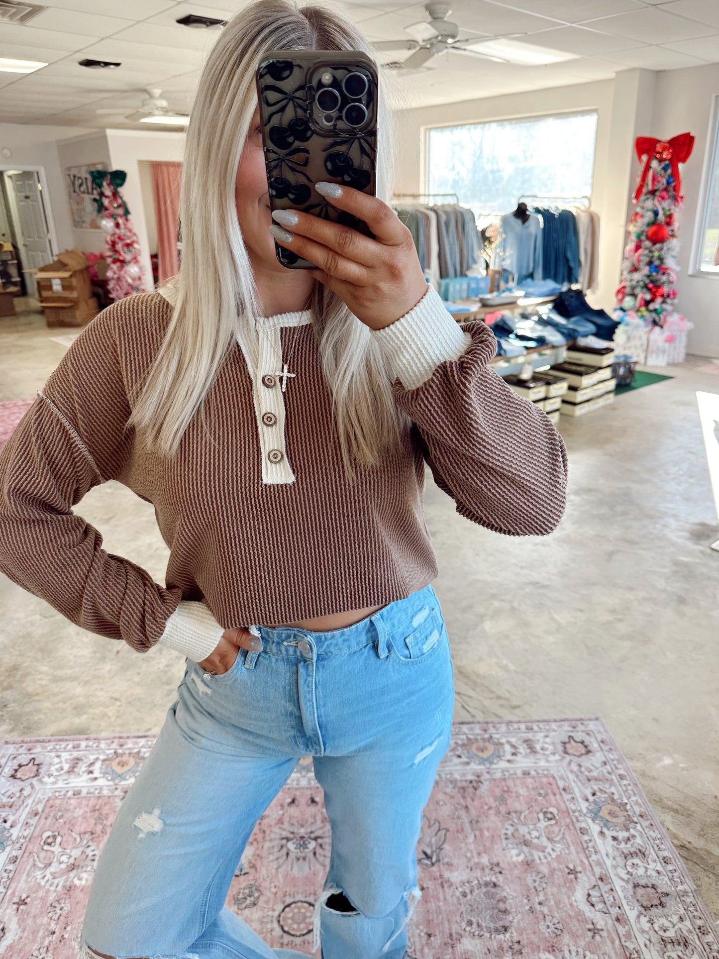 CoCo Cute Henley