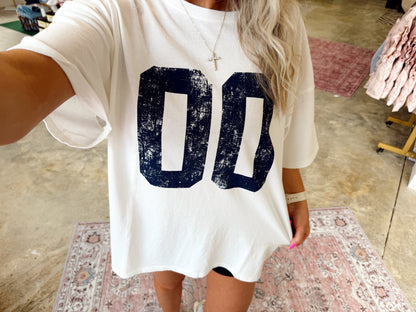 Oversized Varsity Tee