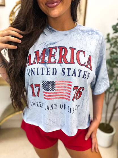 America 1776 Cutoff Tee