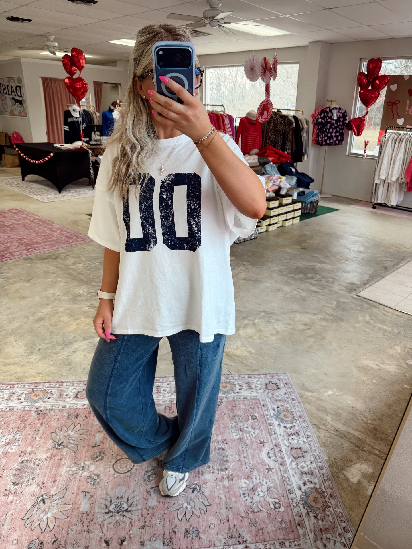Oversized Varsity Tee