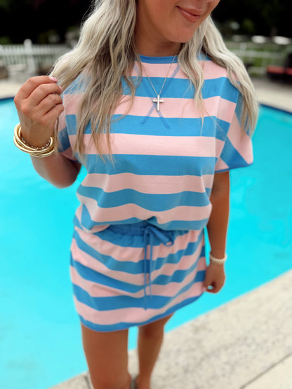 Poolside Striped Set